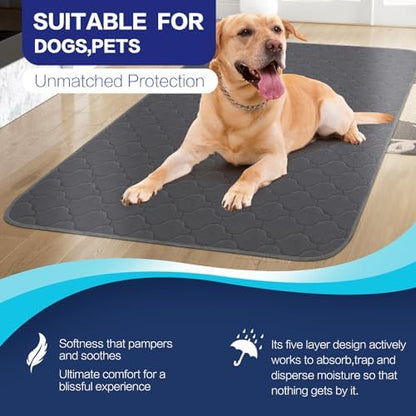 Alsunny washable pad moisture barrier demonstration