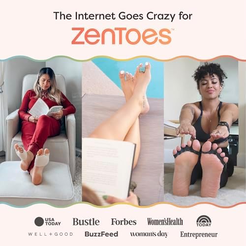 Packaging of the ZenToes Achilles Tendon Support Sleeve 1 pair set.