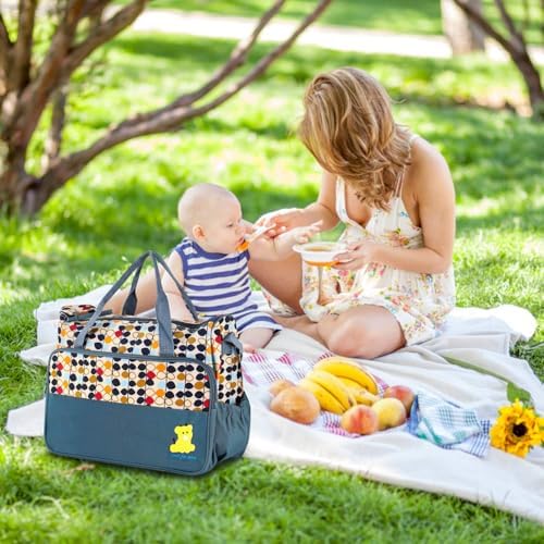 Moclever baby food bag and bottle holder set