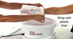 WaxWel 6 pound paraffin wax refill pellets box layout