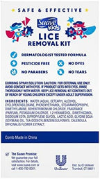 Pesticide free Suave lice combing solution bottle for super lice removal.