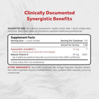 Naturalis New Zealand Astaxanthin supplement bottle back label details