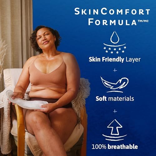 TENA Sensitive Care bladder weakness protection pads for women back packaging guidelines.
