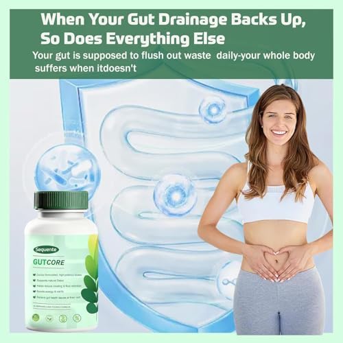 Authentic USA imported Sequente dietary supplement for complete intestinal detox flow