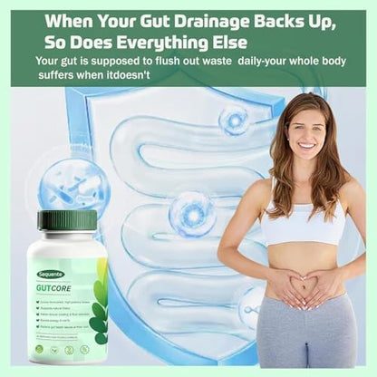 Authentic USA imported Sequente dietary supplement for complete intestinal detox flow