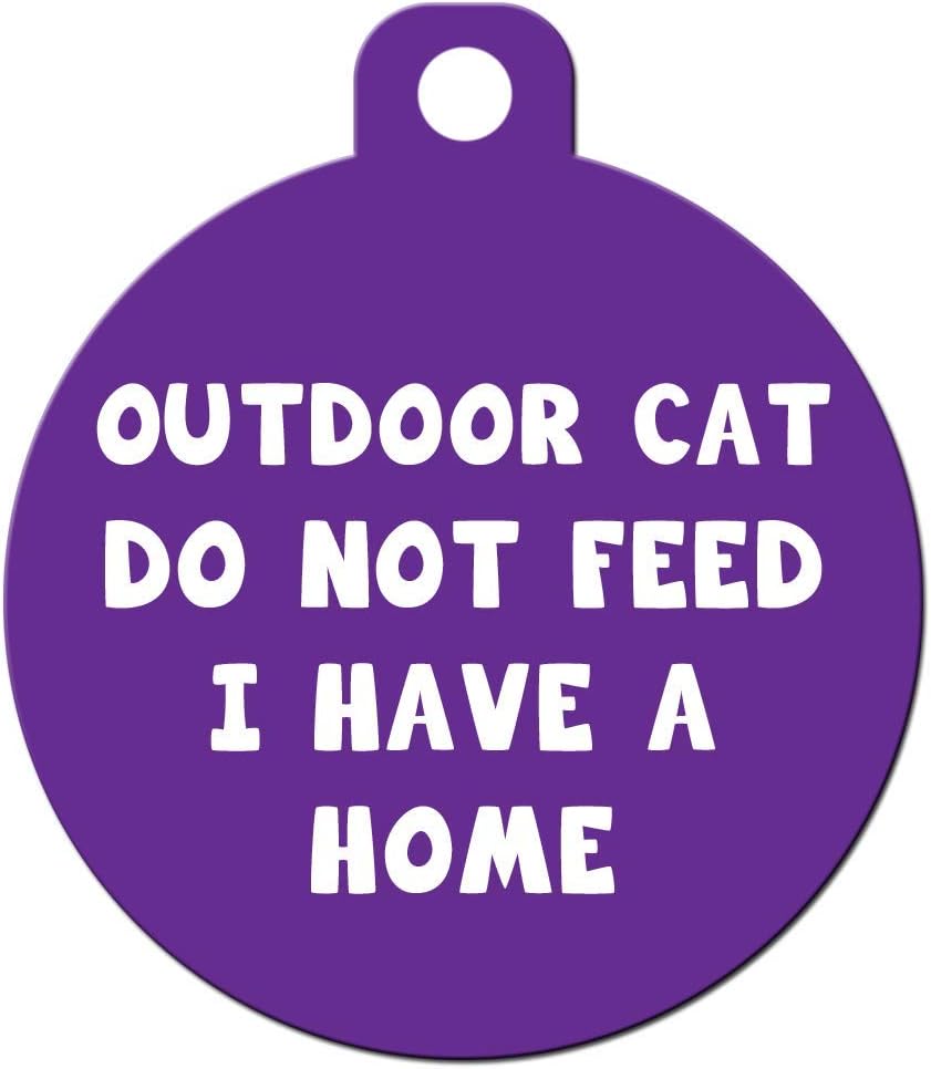 Personalised aluminum identification accessory for community and roaming outdoor cats in India