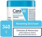 SA Cream texture showing lightweight non-greasy consistency for dry rough skin