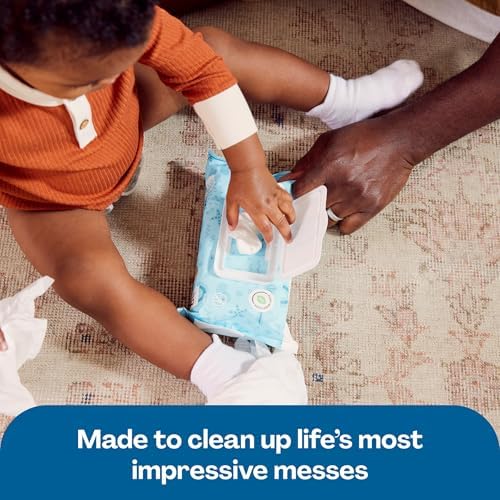 Hello Bello Extra Gentle Unscented Baby Wipes, Plant Based, Made with 99% Water and Aloe for Babies and Kids, 720 Count - Image 3