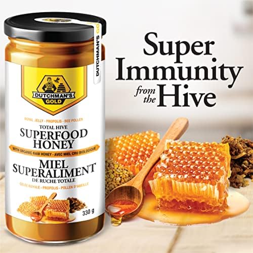 Dutchman's Gold Total Hive Superfood Honey nutritional information