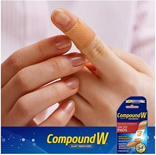 Comparison of Compound W one step pads versus standard liquid wart removal treatments.