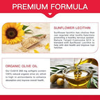 Back label view detailing nutritional facts and usage directions