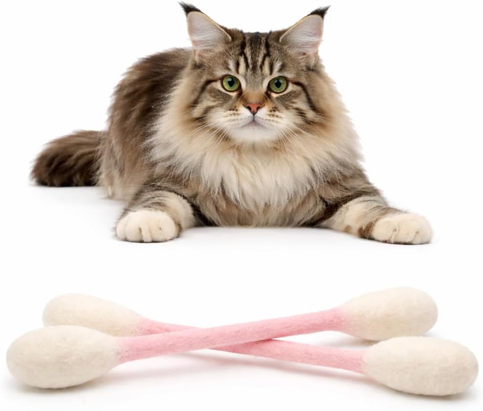 Glaciart One Swabs Cat Toys with Catnip - 6 Pk | Durable for Chew, Cute Cat Toys Interactive Kitty for Boredom, Exercise, & Play | Filled w/Organic Catnip for Anxiety & as Digestive Aid | Gift Idea - Image 12