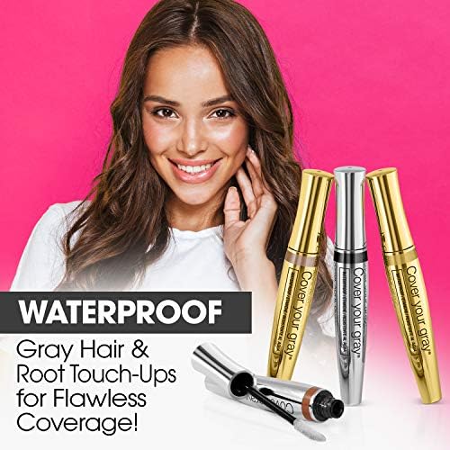 Waterless application hair color stick for concealing sideburns and roots