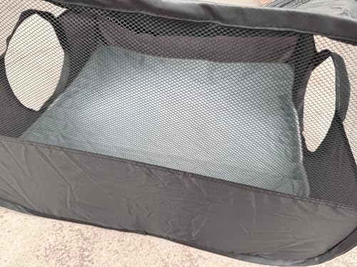 Guinea Pigs Playpen with Surround Tunnel,Pop Open Tent with Tube for Dwarf Rabbits,Chinchilla,Ferret and Other Small Animals to Run and Exercise Indoor or Outdoor (Liner for Playpen) - Image 7