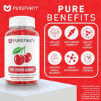 Purefinity Tart Cherry Gummies dietary ingredients and features detail