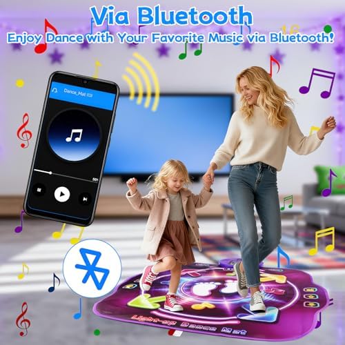 Dforce electronic dance pad with Bluetooth wireless connectivity