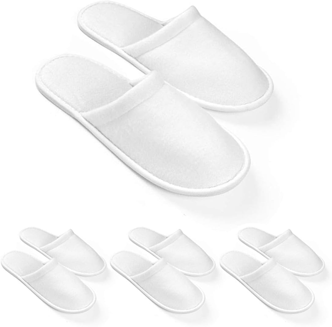 Lyarchte disposable guest slippers front view