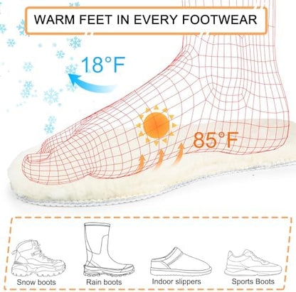 riemot winter shoe inserts for women in size EU39 US8