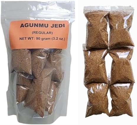 Agunmu Jedi 90g traditional African herbal powder for hemorrhoid support.