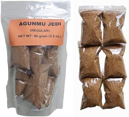 Agunmu Jedi 90g traditional African herbal powder for hemorrhoid support.