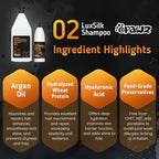 Professional dematting dog shampoo by Opawz for long haired cats and dogs.