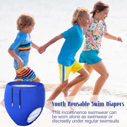 Waterproof incontinence swim underwear folded layout