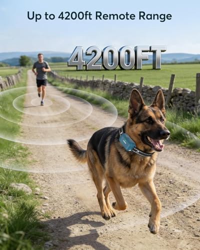 Safe electric e-collar receiver highlighting the IPX8 waterproof design for swimming dogs