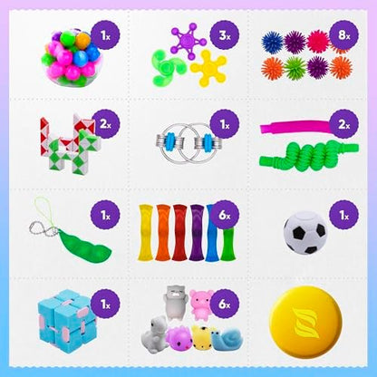 Close up of Zen Laboratory bubble pop it fidget toy