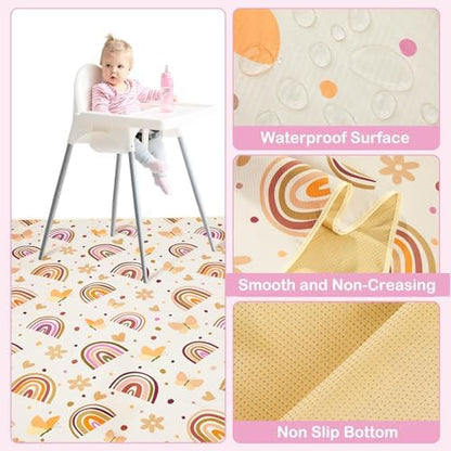 Folded Basumee spill mat showing portable travel design