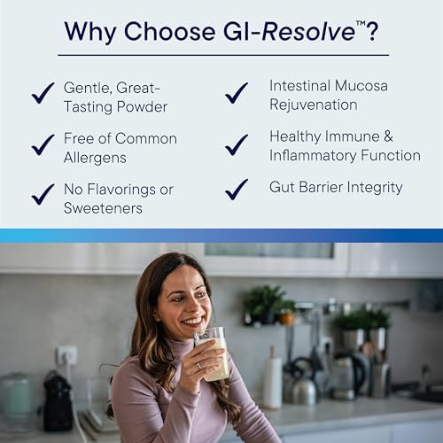 Biotics Research GI Resolve 6.7 Ounces container side profile
