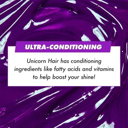 Lime Crime full coverage hair dye packaging showing deep violet purple color details