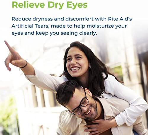 Authentic Rite Aid eye care formula for screen strain relief