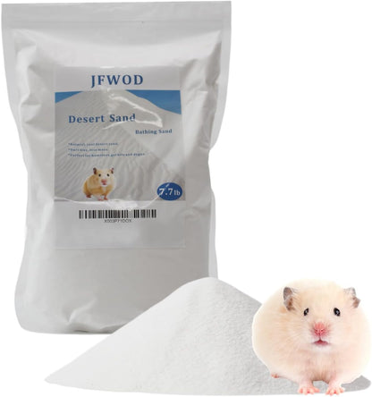 Hamster Bath Sand, 3lb Dust Free Desert Sand or Potty Litter Sand for Hamster Chinchillas Gerbil Syrian Mice Small Animals(Beige) - Image 13