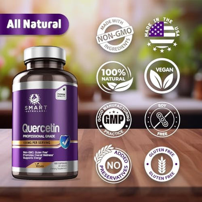 Smart Nutra Labs clean non GMO and gluten free certification logos highlighted on the packaging