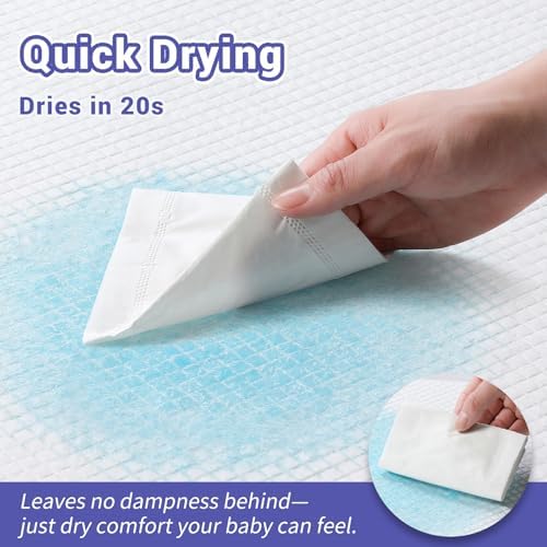 Close up of Poikshark absorbent underpad non-woven texture