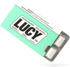 LUCY Nicotine Gum 4mg Mint 100 Count front packaging for smoking cessation.