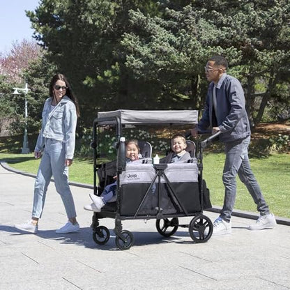 Jeep Aries Stroller Wagon with canopy detached