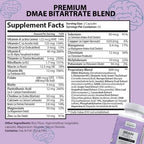 Vita Organics Brain Fuel Plus 60 capsules full product layout