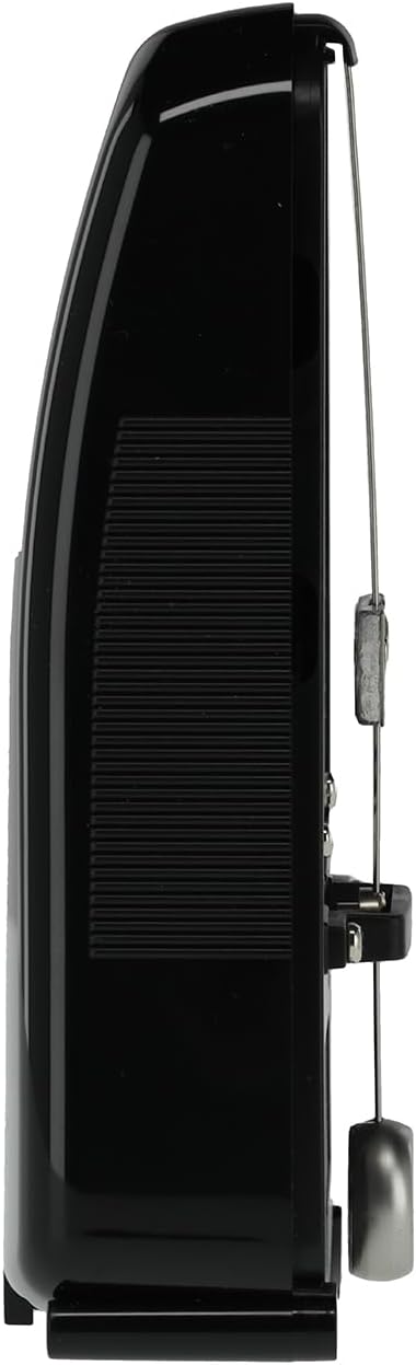 Black plastic casing of Wittner Series 830 Piccolo metronome without bell.