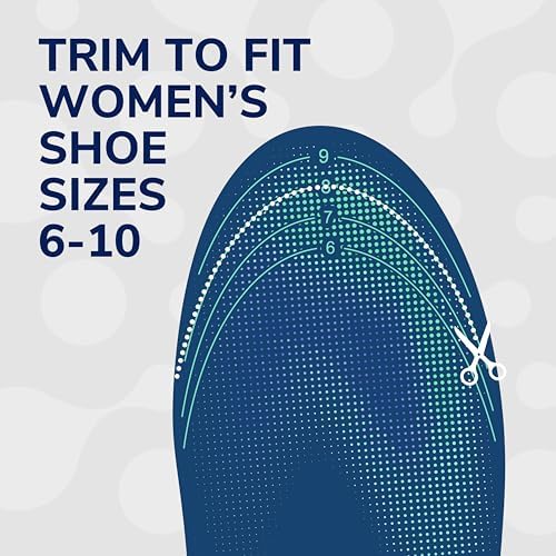 Side profile of the multipurpose gel insole demonstrating the cushioning thickness.