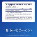 Pure Encapsulations NAC supplement bottle back label ingredients