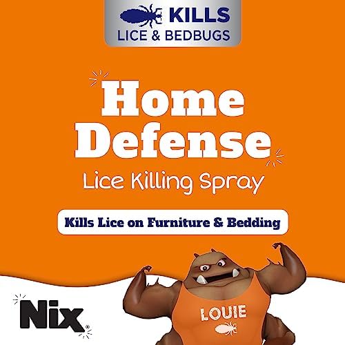 Nix home lice killing spray for furniture and bedding protection