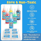 Wookidel magic gel tubes and calcium lactate powder for kids