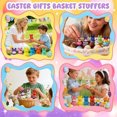 Durable non toxic slow rebound vkovnis squishy bunnies displaying various themed characters.