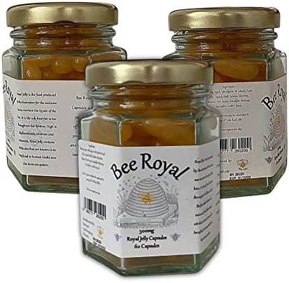 Bee Royal royal jelly capsules label details