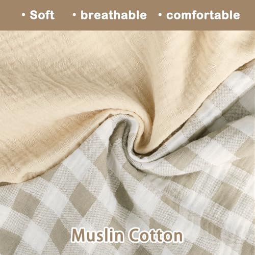 DILIMI nursing pillow cover set styled on a nursery chair