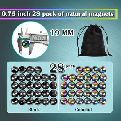 Adult holding FSFHSJ magnetic spheres for stress relief