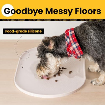 Conlun Dog Food Mat Dishwasher Safe Material