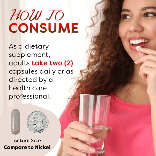 Best Naturals vegetarian capsules ingredient breakdown label