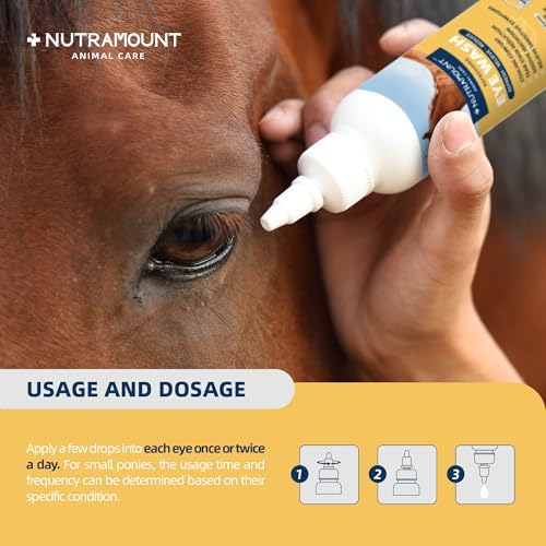 Authentic Nutramount imported horse eye care treatment for soothing irritation